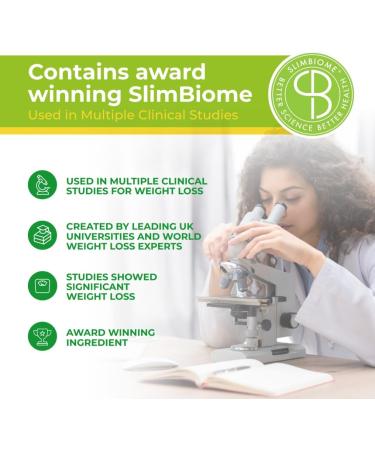 Slimbiome Vegan Prebiotic Supplement for Gut Health - 30 Sachets - Buy Online on GoSupps.com