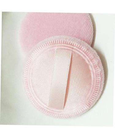 16 Pieces Fixing Powder Sponge Cotton Ball Powder Makeup Cosmetic Makeup Tool Makeup Pads for Powder Puff Makeup Set Makeup Sets Powder Puff Round Dry Touch Pink - Buy Online on GoSupps.com