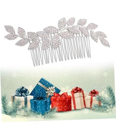 FRCOLOR Wedding Tiara Tiara Bridal Side Comb Crystal Hair Comb Bridal Comb Wedding Hair Comb Wedding Hair Accessories Bride Simple Wedding Headpiece - Buy Online on GoSupps.com