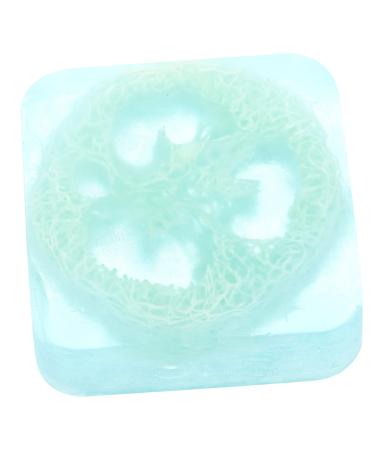 minkissy Hand Soap Bar Exfoliating Handmade Soap Bath Soap Bar Shower Soap Bar Handmade Bathing Soap Bar Natural Exfoliating Soap Refreshing Skin Scrub Soap Facial Soap Lemon Loofah