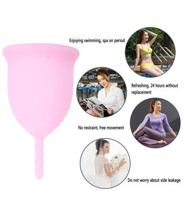 Menstrual Cup Reusable Silicone | Comfortable Leakage-Free Women s Hygiene | 3 Colors Available - Buy Online on GoSupps.com