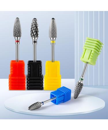 POPETPOP 5pcs Nail Polisher Professional Nail Drill Bits Nail Drill Bits for Nails Nail Drill Bits for Acrylic Nails Manicure Drill Heads Tools Vacuum Tungsten Steel Alloy Replacement Head 7x1.3cmx5pcs As Shown 1x5pcs - Buy Online on GoSupps.com