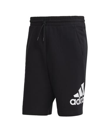 adidas Men's Short Sleeve (1/2) Essentials Big Logo French Terry Shorts XL Black