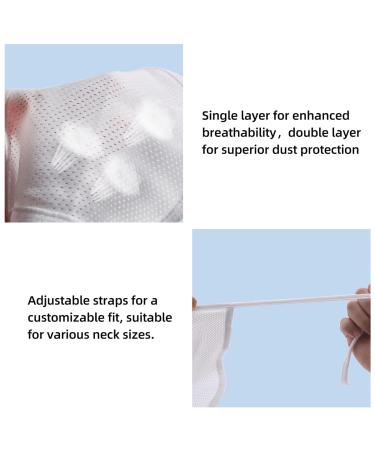 Tracheostomy Dust Cover 4Pcs | Adjustable Breathable Trach Shields for Stoma Protection & Care - Buy Online on GoSupps.com