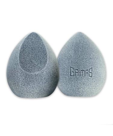 Grima's professional teardrop sponge tear shape 6x5 cm for large and small areas and all types of make-up latex-free washable reusable Teardrop sponge 1 St.