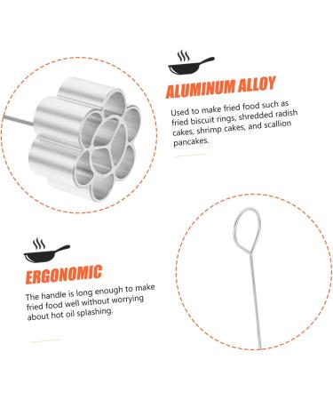 LABRIMP Fried Snack Mold Aluminum Fried Waffle Reusable Mold with Timbale Baking Ring Gadget Funnel Tool Multi-Holes Dough - Buy Online on GoSupps.com