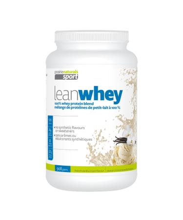 Prairie Naturals Lean Whey Protein Vanilla Cream Powder 908 Gram