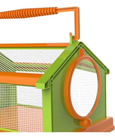 Portable Butterfly Habitat Cage Critter Caterpillars Outdoor Green Orange - Buy Online on GoSupps.com