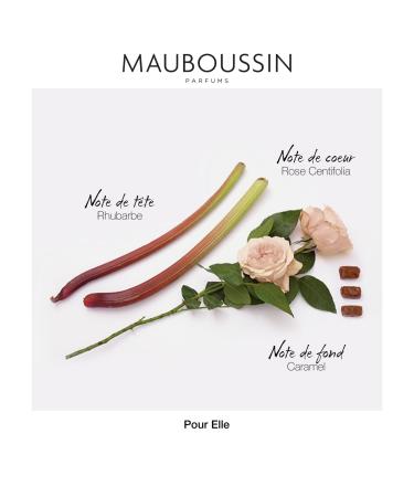 Mauboussin - Pour Elle 100ml (3.3 Fl Oz) - Eau de Parfum for Women - Floral & Fruity Scents 3.3 Fl Oz (Pack of 1) - Buy Online on GoSupps.com