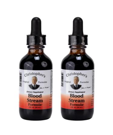 Christopher's Original Formulas Blood Stream Formula, 2 oz Glycerine Extract - Natural Herbal Blend - Pack of 2 2 Fl Oz (Pack of 2)