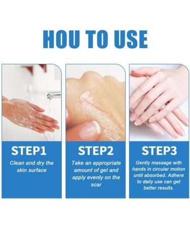 UPGEQMDK Scar Gel Repair A Variety of Scars Acne Marks Skin Care Gel - Buy Online on GoSupps.com
