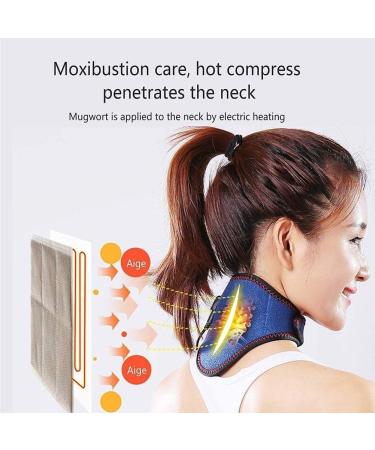SAFWEL Pain Relieving Neck Support - Adjustable Self-Heating Cervical Pack for Ultimate Relaxation & Relief International Shipping Available - Buy Online on GoSupps.com
