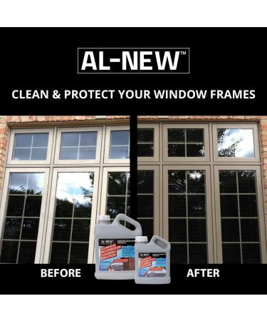 AL-NEW Aluminum Restoration Solution | Clean & Restore Patio Furniture, Stainless Steel & Household Metal Surfaces - 16 oz - Buy Online on GoSupps.com