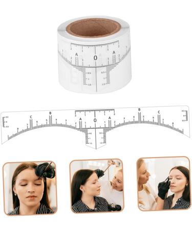 HAPINARY 50pcs Leveling Eyebrow Ruler Eyebrow Line for Measurement Marker Eyebrow Ruler - Buy Online on GoSupps.com