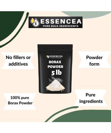 Borax Powder 5lb - Pure Multi-Purpose Cleaner | Bulk 80 Ounces | Eco-Friendly & Versatile Shipping Worldwide - Buy Online on GoSupps.com