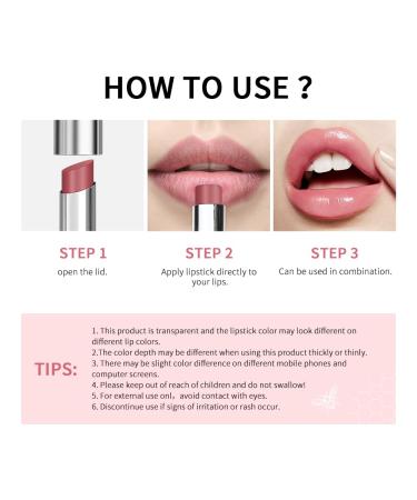 DEERELF Honey Noir Lipstick Nourishing Honey Noir Lipgloss Pink Lip Tint Deep Moisturizing Black Cherry Tint Lip Balm Hydrating Lipgloss for All Skin Tones(pink) - Buy Online on GoSupps.com