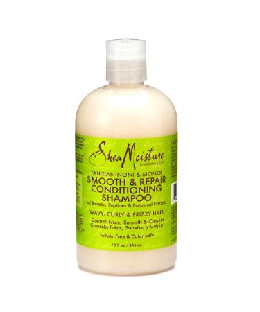 SheaMoisture Tahitian Noni & Monoi Oil Smooth & Repair Conditioning Shampoo 13 Ounce