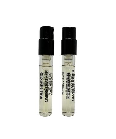 2 Ombre Leather Eau De Parfum Sampler Vial 1.5ml /0.05oz each
