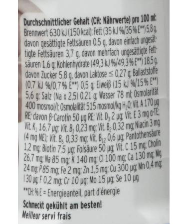 Fresenius Kabi Energy Drink Chocolate - 6x4x200 ml (Pack of 24) | Buy Internationally Online - Buy Online on GoSupps.com