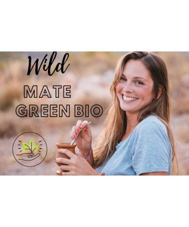 Organic Green Mate Tea 1 kg - Premium Yerba Mate Loose Leaf 95% Large Leaves Traditionally Harvested & Dried | Authentic Brazilian Tea - Buy Online on GoSupps.com