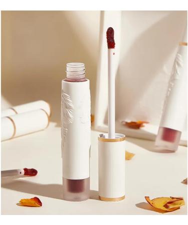  Meidimeijia Matte Liquid Lip Padlock - Long Lasting Lip Gloss Velvety Effect No Transfer Moisturizing and Pigmented (307#Red Tea Maple Leaf) - Buy Online on GoSupps.com