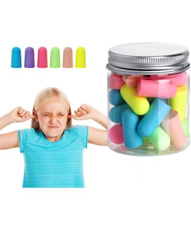Ultra Soft Ear Plugs Anti-Noise Ear Protection for Concerts - Concert Earplugs Slow Rebound Warm Cotton 24 Mixed Colors - Buy Online on GoSupps.com
