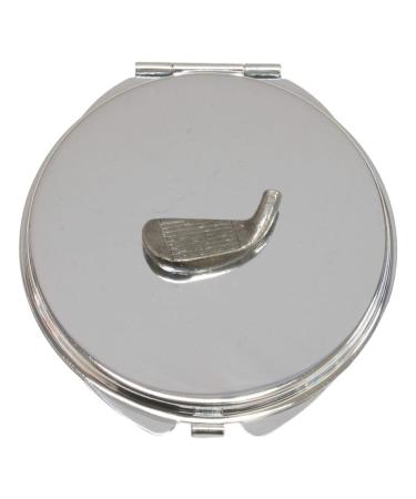 Golf Club Head Compact Mirror Handbag Gift With Free Engraving 460