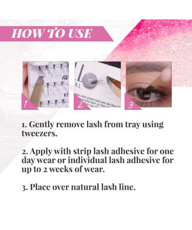 Ardell Double Up Knot-Free Long Brown Individual False Eyelashes - 4 Pack - Buy Online on GoSupps.com