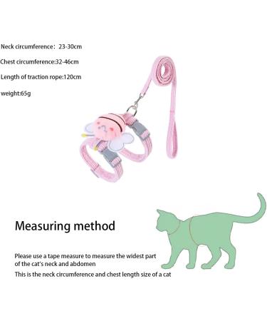 Adjustable Cat Dishes & Carriers | 1.2m Leash for Cats Small Dogs & Rabbits - Soft & Lightweight - Buy Online on GoSupps.com