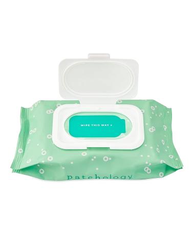 Patchology Clean AF Facial Cleansing Wipes - Travel Size Makeup Remover for Sensitive Skin (60 Count) - Buy Online on GoSupps.com