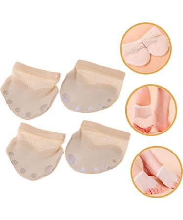 2 Pairs Forefoot Pads - Dance Foot Protector Cushions for Arch Support & Toe Separation - Ballet & Dance Accessories - Buy Online on GoSupps.com