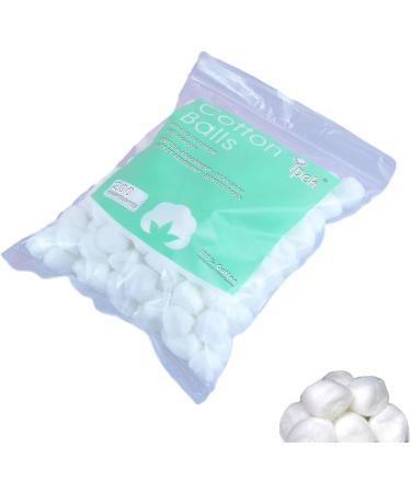 White Round Cotton Wool - Cotton Wool Balls | Cotton Pads Baby | Makeup Cleaning Tool Absorbent Lightweight | Household Needs Skin Prep Wound | Cleansing Everyday Use Cotton Balls for Babies 2. About 200 grains (about 0.5 grams) - Buy Online on GoSupps.com