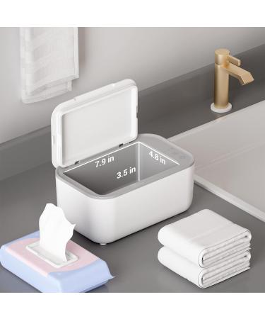 Wipe Warmer Baby Wipe Warmer with 3 Modes Temperature Control Diaper Wipes Dispenser with Large Capacity Evenly Overall Heating Constant Temperature Wipe Holder White - Buy Online on GoSupps.com
