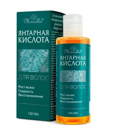 Succinic Acid for Hair - 150 ML | Strengthens & Restores Smoothness Activates Growth for All Hair Types - Buy Online on GoSupps.com