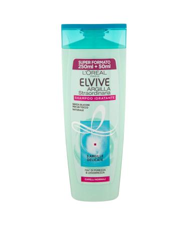 L'Oréal Elvive Extraordinary Clay Moisturizing Shampoo for Dry Ends 300ml