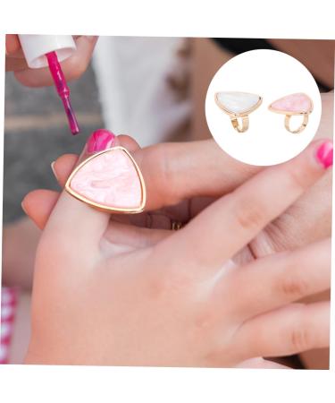 CLISPEED 2 pi ces Palette Anneaux pour Ongles Marbre Palette de M lange Vernis Artistique pour Manucure DIY Femme Accessoire Nail Art Pratique et R utilisable - Buy Online on GoSupps.com