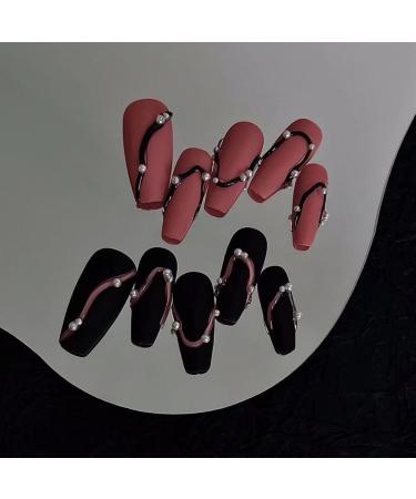 Temperament to Enhance The Nail Patch Hand-Made Custom-Made Wearing a Sweet and hot Girl whitening Temperament Manicure Daily Detachable Fake Nails Female (10-Piece Package) (Size : S) 1 count (Pack of 1) - Buy Online on GoSupps.com