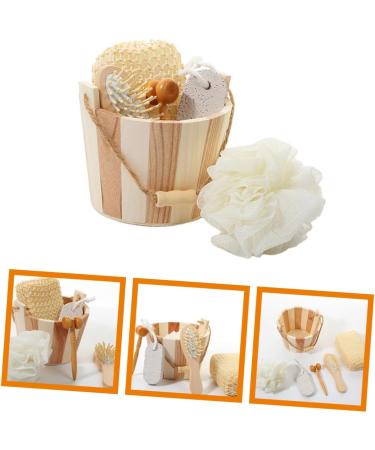 DOITOOL 1 Set Bath Accessories Bath Tool Kit Skin Care Kits Skin Care Tools Clipper Guards Hairbrushes for Woman Body Exfoliating Tool Scrubber Body Cleaning Kit Foot Wood Brush - Buy Online on GoSupps.com