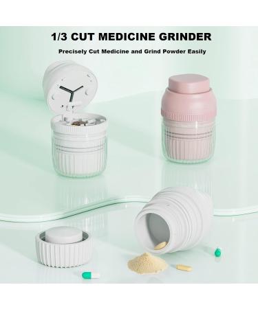 Broyeur de Pilules Coupe Comprim Coupe Medicaments pour Couper et craser Petits et Gros Cachets S parateur de Comprim s avec Lame (moudre vert) - Buy Online on GoSupps.com