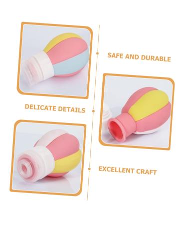 FRCOLOR 3pcs Silicone Travel Bottles for Body Wash - Leakproof & Portable - Perfect for International Shipping - Buy Online on GoSupps.com