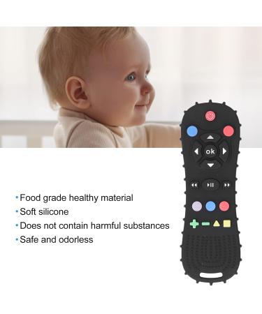 Buy Black Baby Bite Toys - Elastic & Flexible Silicone Gummy Soothers for Toddlers | Perfect Shower Gift - Buy Online on GoSupps.com