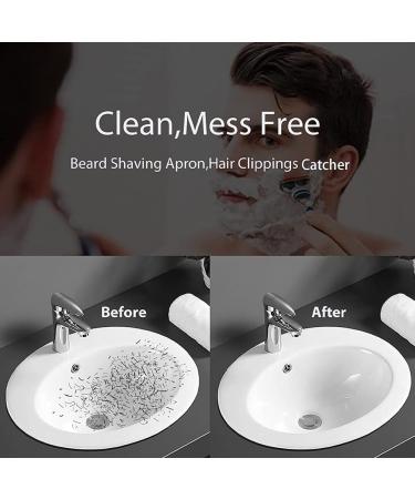 Buy 2 STK BART Beard Apron - Bibs for Men with Suction Cups | Perfect Gifts for Him (Black & White) - Buy Online on GoSupps.com