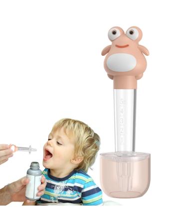 Baby Medicine Sprine-Schnuller |Schnuller medical donor for newborns and toddlers - Baby Essentials Medicine Schnuller for oral pink