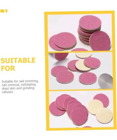 DOITOOL 250 pcs Pads Polishing Accessories Nail Slices Exfoliating Efficient Replaceable Pedicure - Buy Online on GoSupps.com