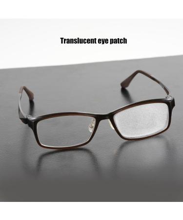 Translucent Eye Patch for Glasses - 6 Pack for Lazy Eye Amblyopia & Strabismus - Post-Surgery Solution - Buy Online on GoSupps.com