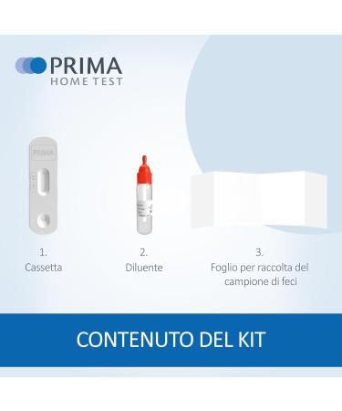 PRIMA Home Test - Swiss Helicobacter Pylori Stool Antigen Test for Stomach Infection Screening - Fast International Shipping - Buy Online on GoSupps.com
