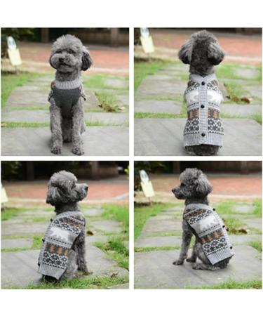 ABRRLO Christmas Dog Sweater - Warm & Cozy Polar Bear Design for Small & Medium Dogs (XS) - Buy Online on GoSupps.com