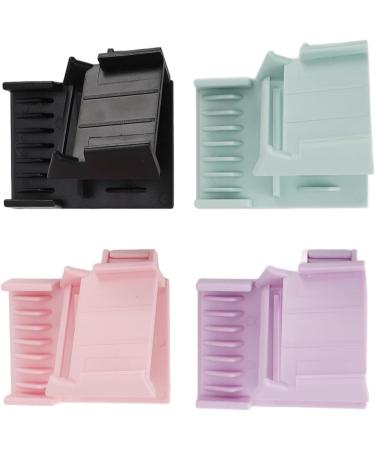 Professional Hair Clipper Guards Guides Coded Cutting Guides with Positioning Comb 4 Colors Nozzle Guide Comb Removing Split Ends Hair Clipper Guards Accessories - Buy Online on GoSupps.com