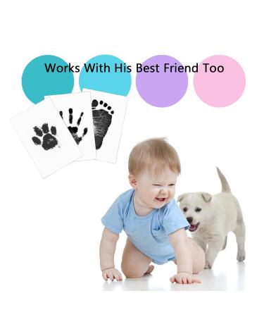 3 PCs Baby Impression Set - Clean Touch Handprint & Footprint Stamp Cushion | Perfect Gift for Baby Shower - Norjews - Buy Online on GoSupps.com