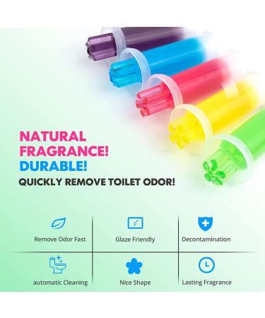 60 Ct Toilet Gel Stamp Kit - 5 Scented Toilet Bowl Cleaner Gel Stamps - Air Freshener - Buy Online on GoSupps.com